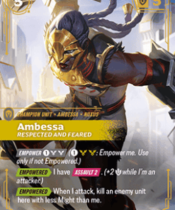 Ambessa, Respected and Feared (V.1 - Epic)