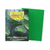 Dragon Shiled Standard Sleeves - Apple Green & Silver matte dual (100)