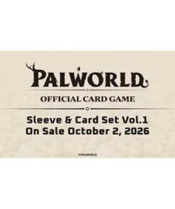 Palworld Official Card Game Sleeve & Card Set Vol.1 - ENG