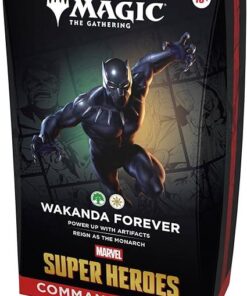 Magic: The Gathering - Marvel Super Heroes - Commander Deck - Wakanda Forever