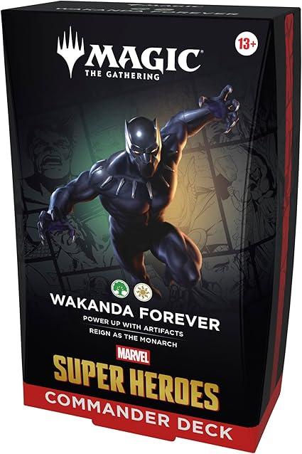 Magic: The Gathering - Marvel Super Heroes - Commander Deck - Wakanda Forever