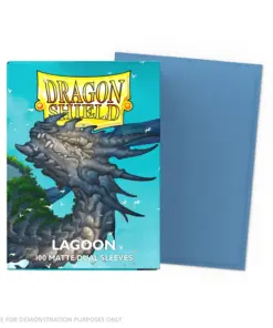 Dragon Shiled Standard Sleeves - Lagoon Saras matte dual (100)